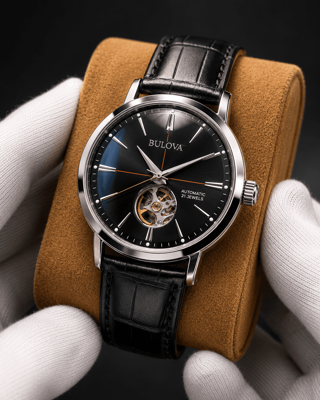 Bulova Classic Automatic Open Heart ref. 96A2001